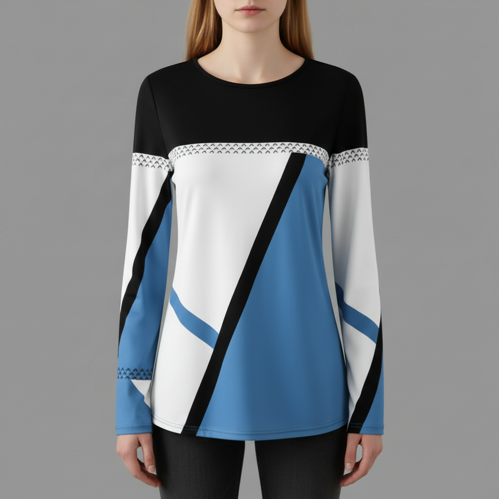 Alveria - Maglione grafico in maglia morbida da donna Mulu Moon