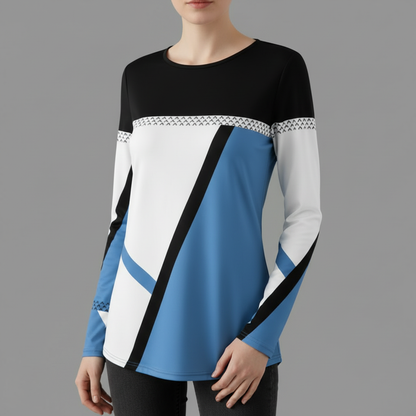 Alveria - Maglione grafico in maglia morbida da donna Mulu Moon