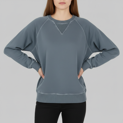 Noralia - Pullover da donna con tasca frontale Mulu Moon