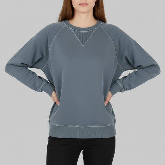 Noralia - Pullover da donna con tasca frontale Mulu Moon