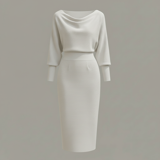 Celiana - Abito midi da donna per occasioni casual Mulu Moon