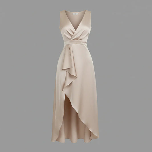 Solmira | Abito maxi con scollo a V da donna
